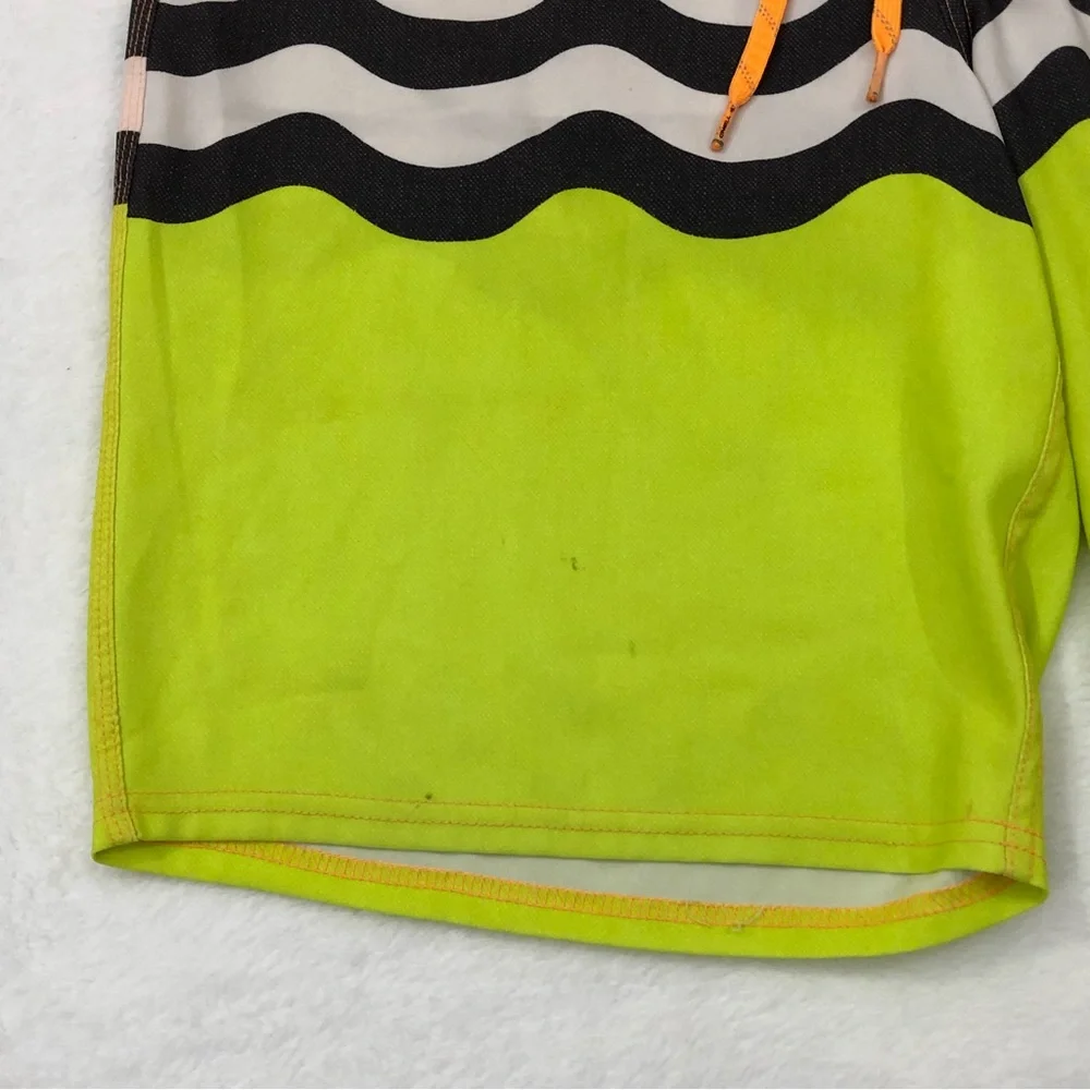 O’NEILL Jordyfreak Neon Orange & Yellow Surf Swim Trunks Board Shorts Men’s 34.